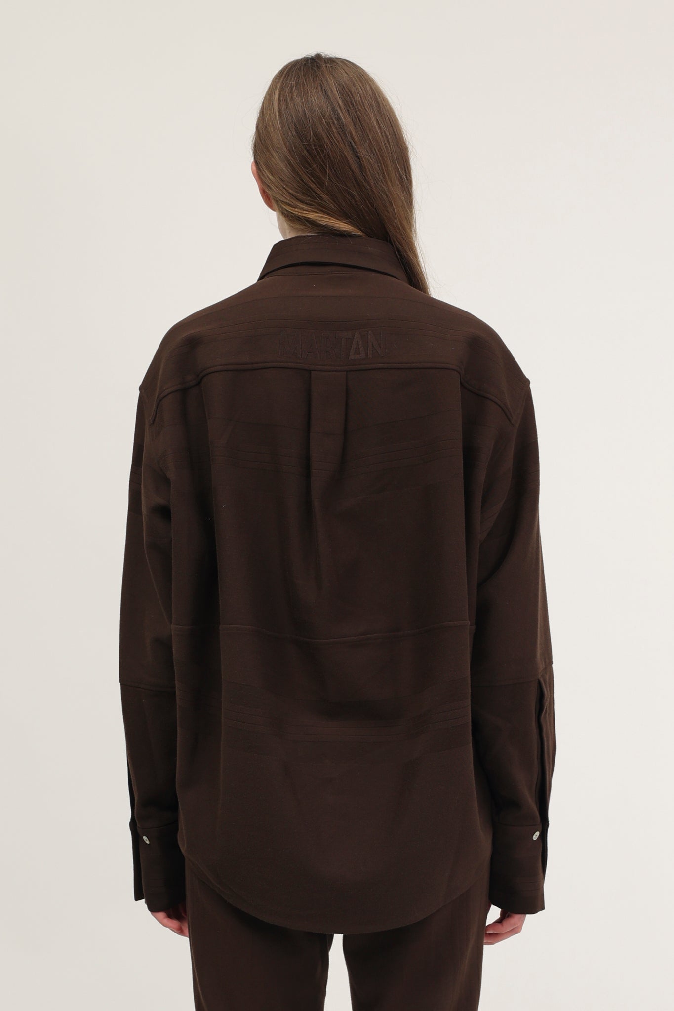 Nore Overshirt Chocolate Brown