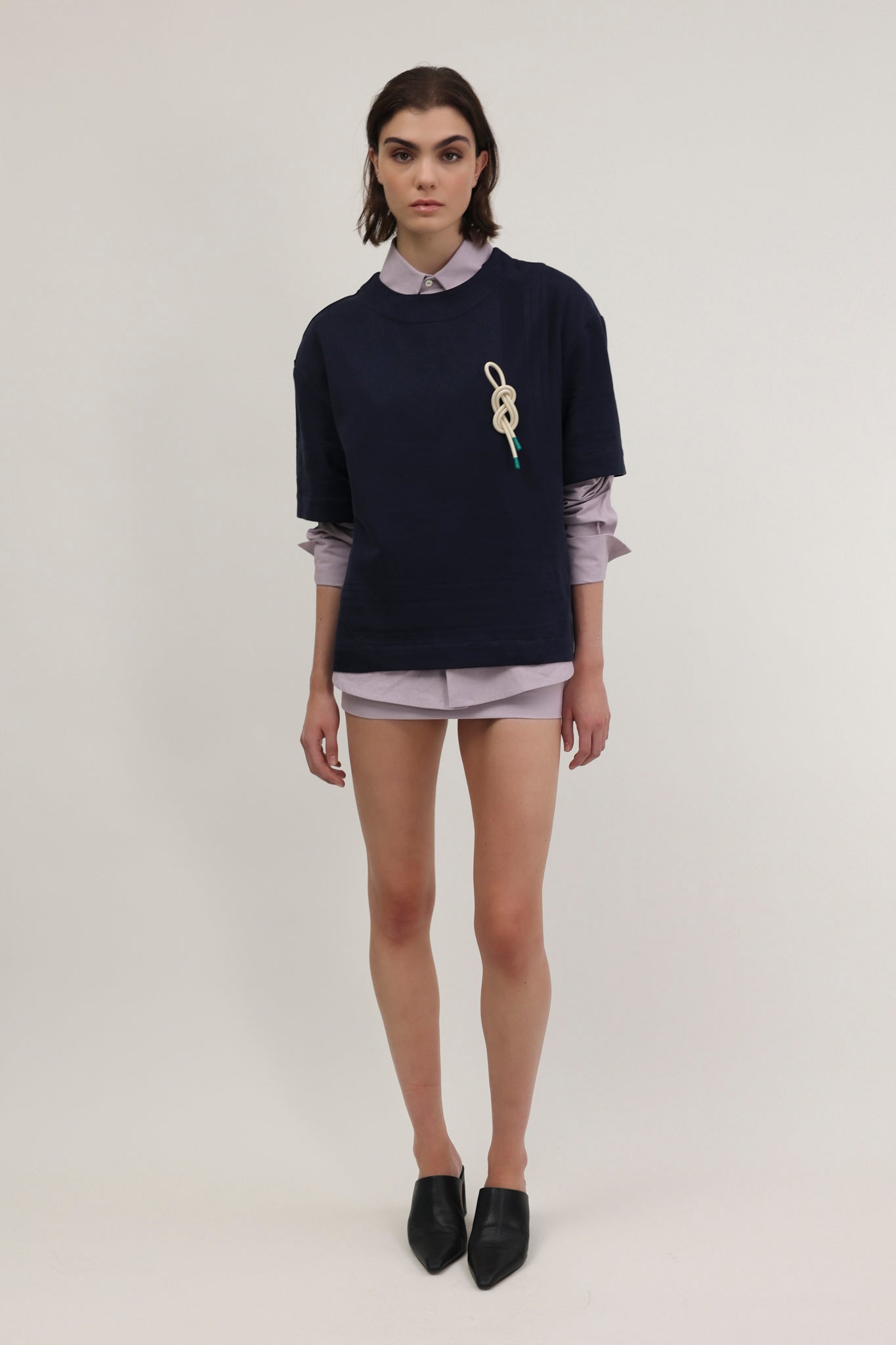 Charlie T-shirt Navy Blue