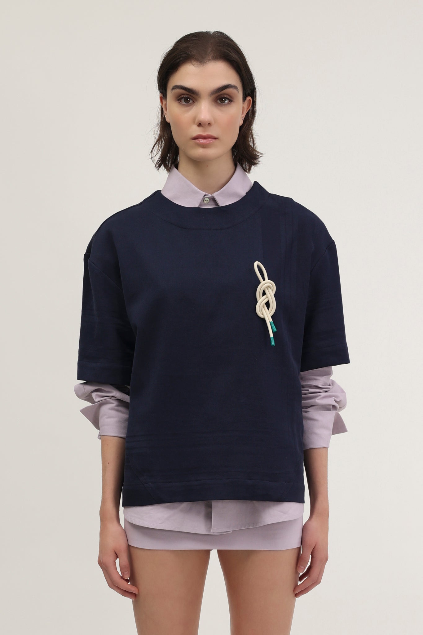 Charlie T-shirt Navy Blue