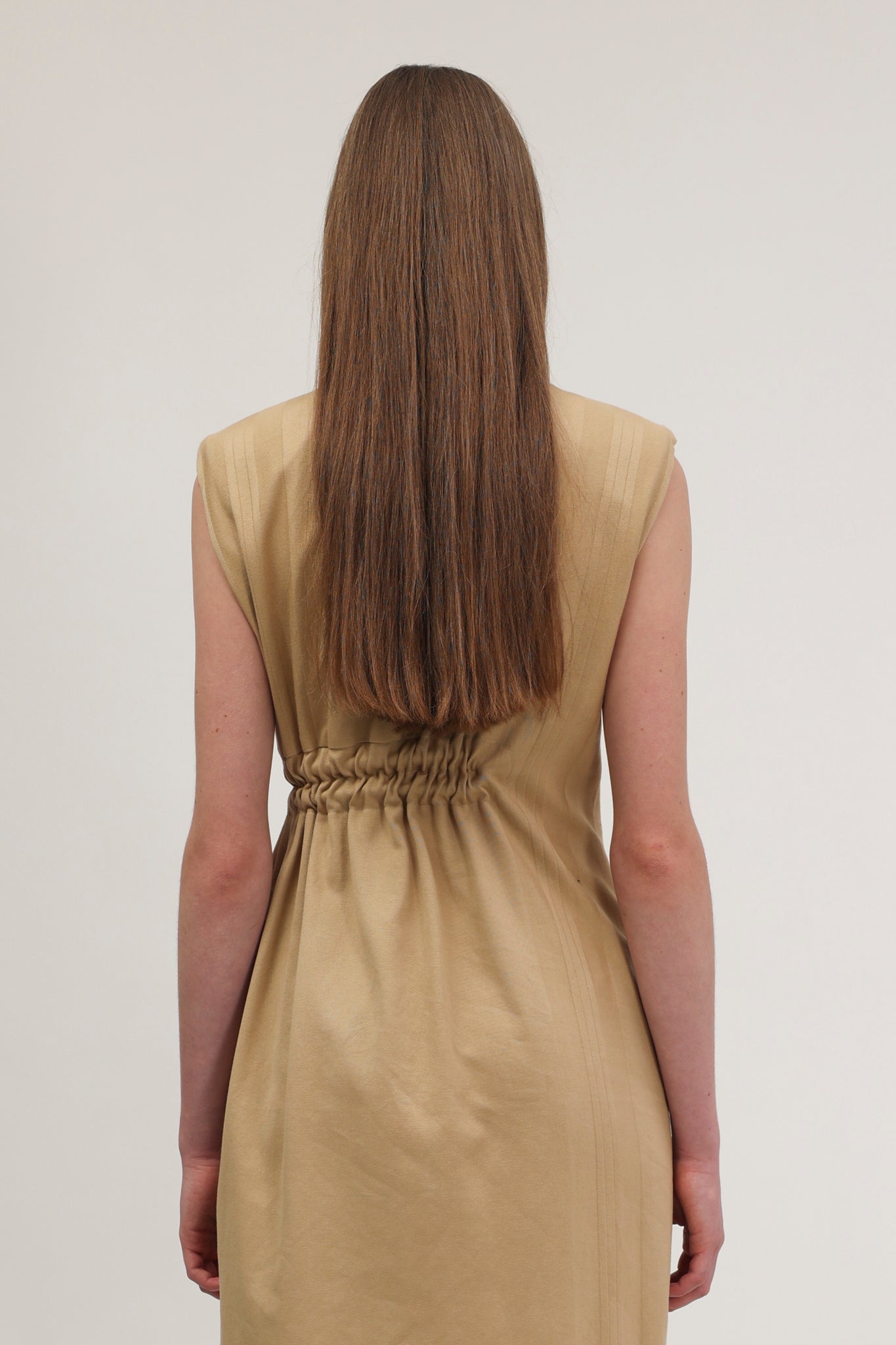 Julia Dress Bamboo Beige