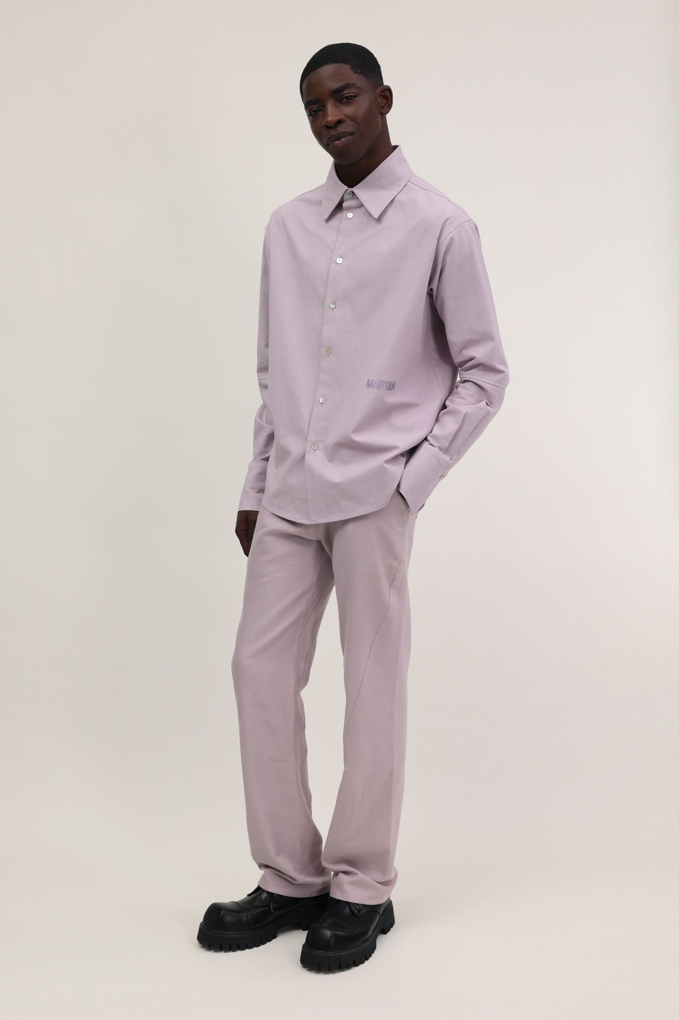 Marchi Shirt Dusted Lilac