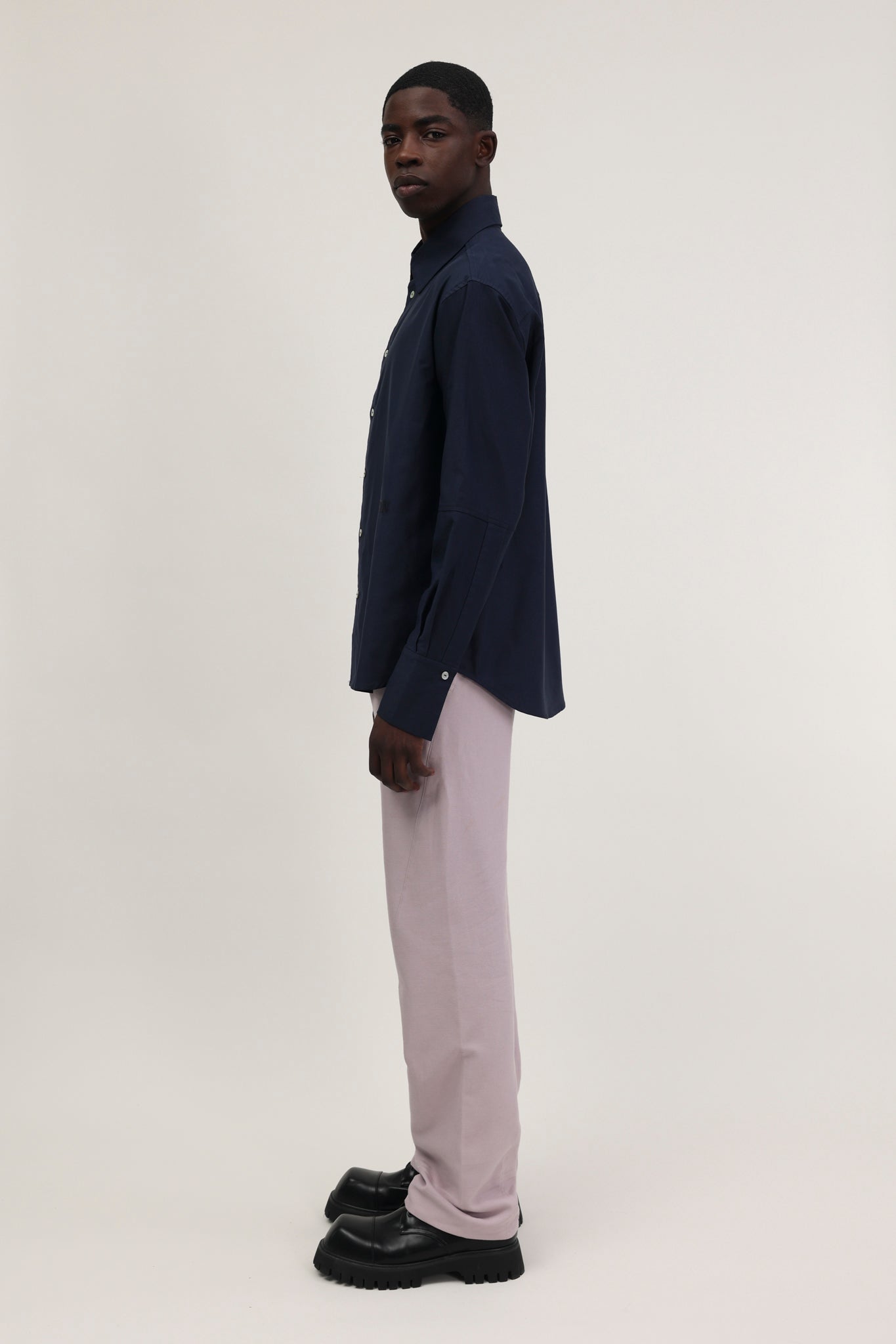 Marchi Shirt Navy Blue