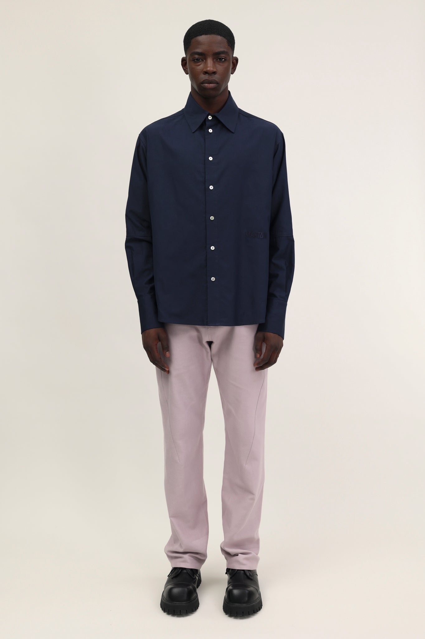 Marchi Shirt Navy Blue