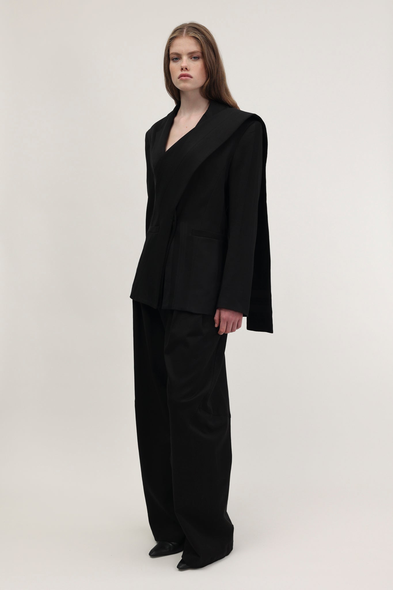 Wibo Blazer Charcoal Black