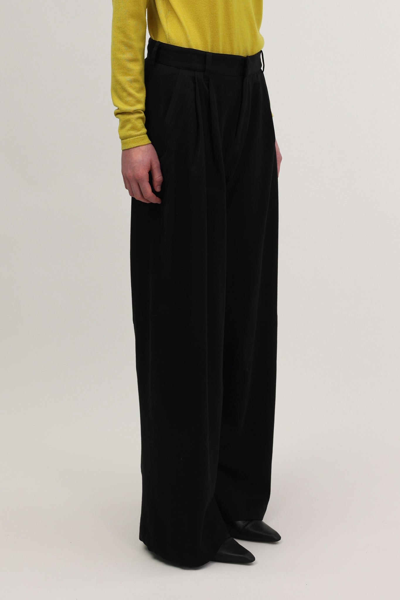 Jo Trousers Charcoal Black