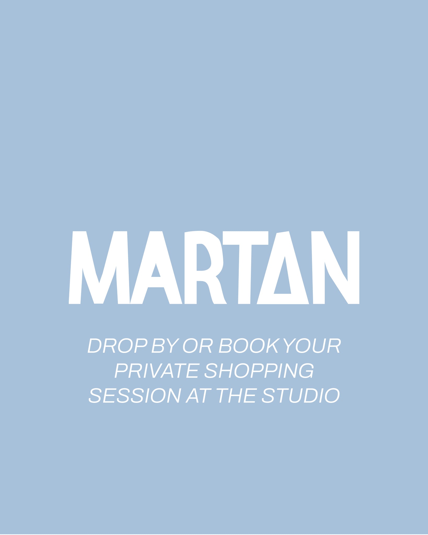 Schedule a private shopping session