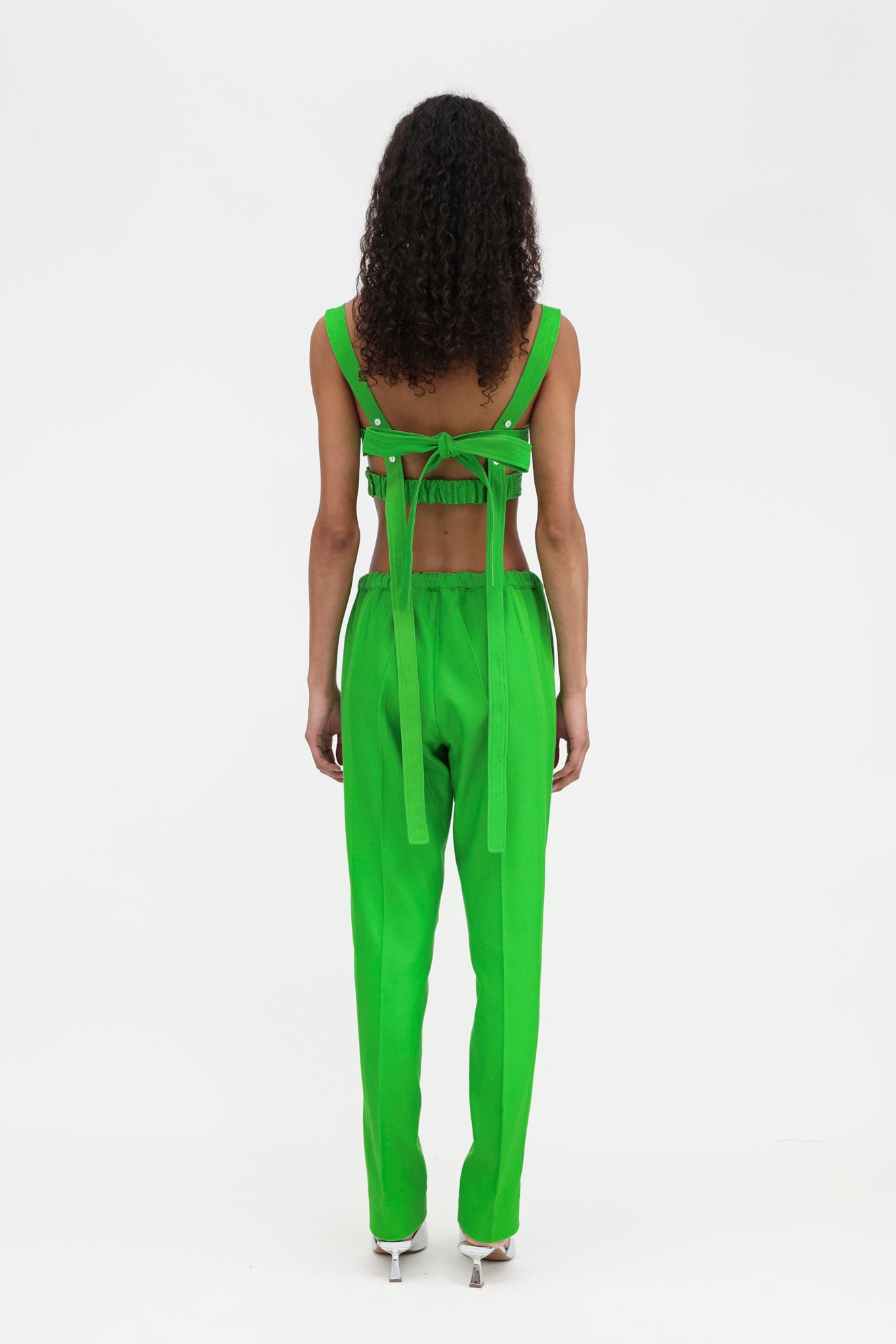 Carly Top Poisonous Green