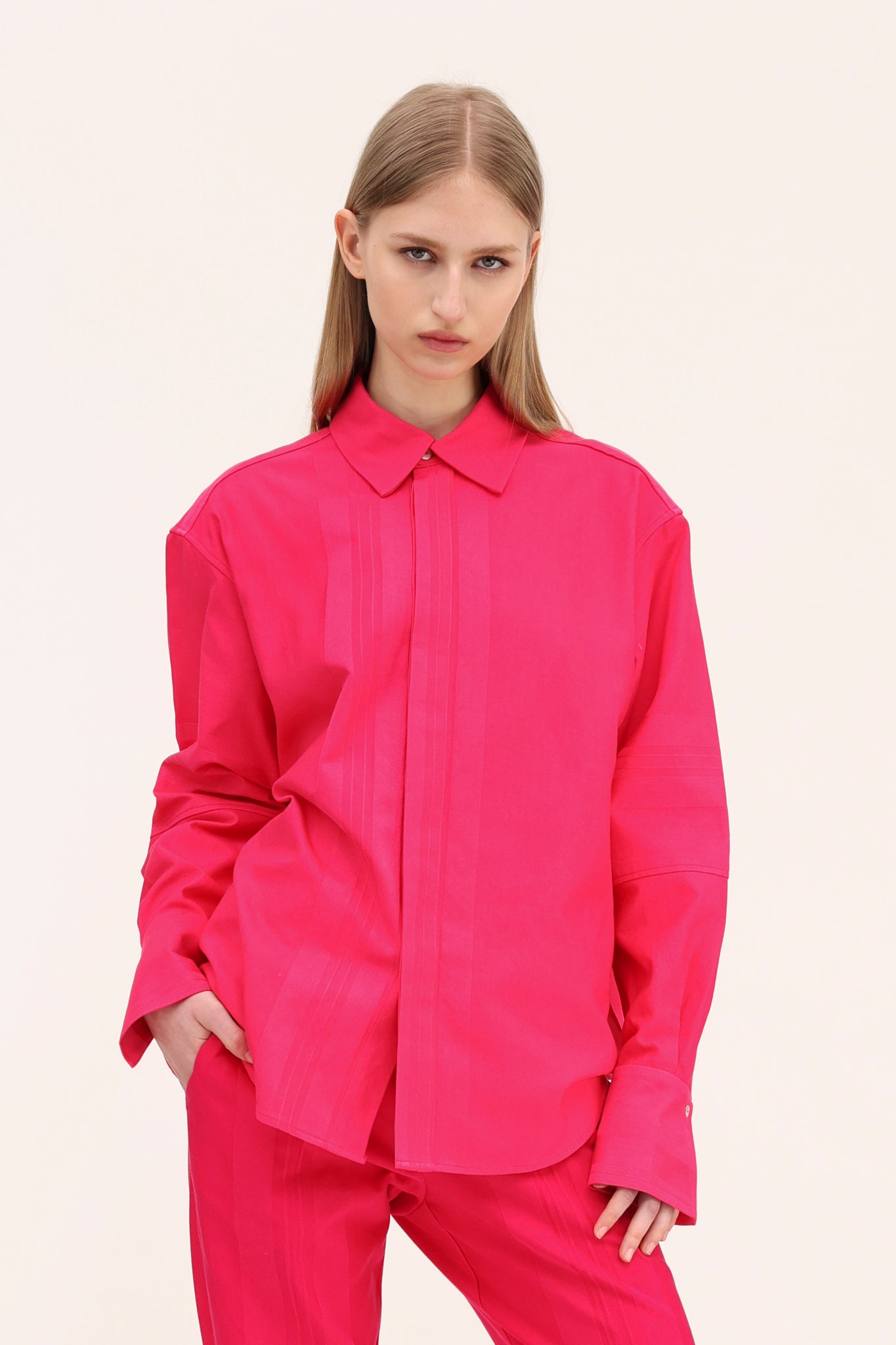 Nore Overshirt Fuchsia Pink