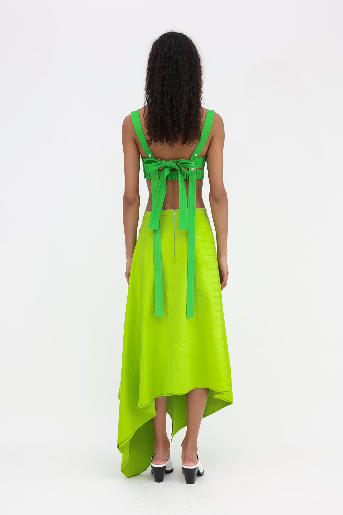 Yenthe Skirt Poisonous Green