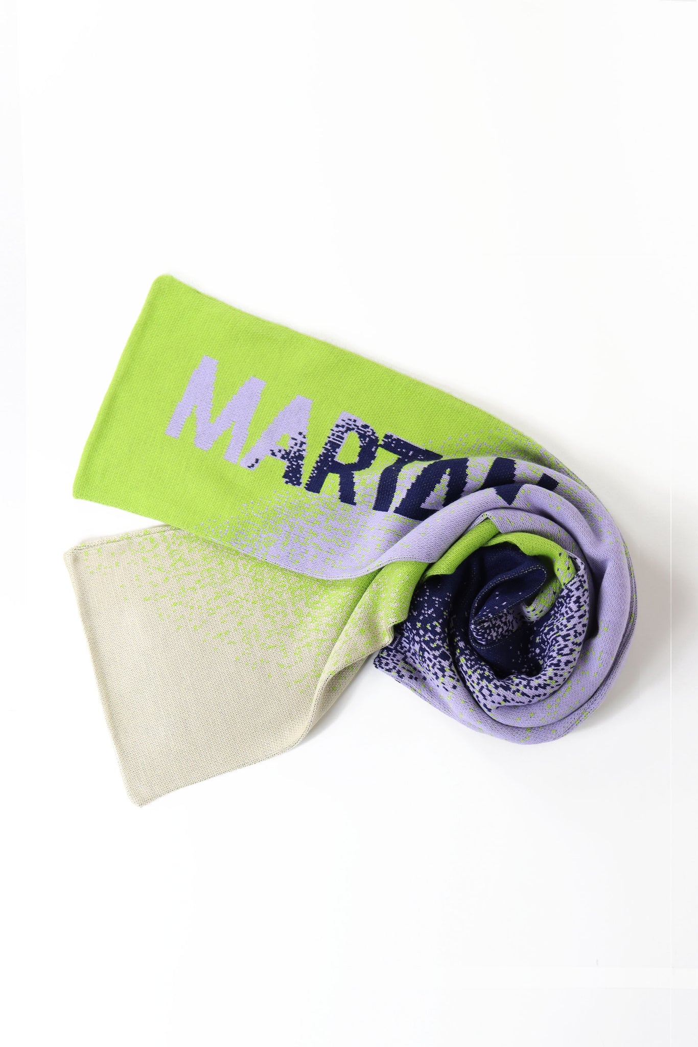 Gradient MARTAN Logo Scarf