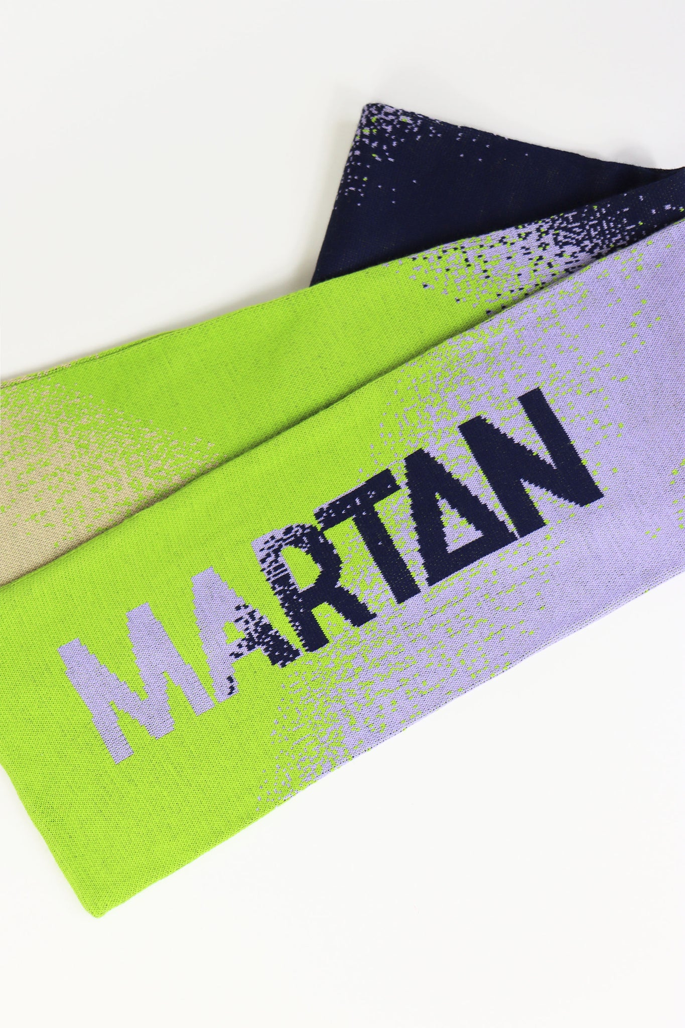 Gradient MARTAN Logo Scarf